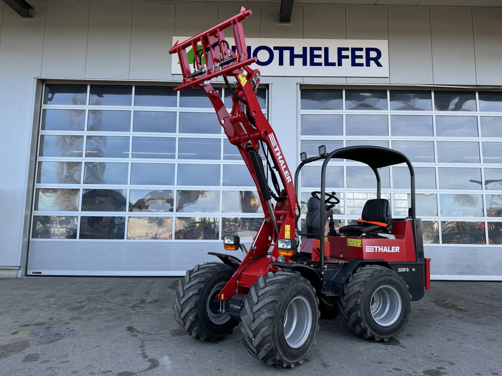 Hoflader typu Thaler 2230 S, Neumaschine v Pforzen (Obrázok 2)