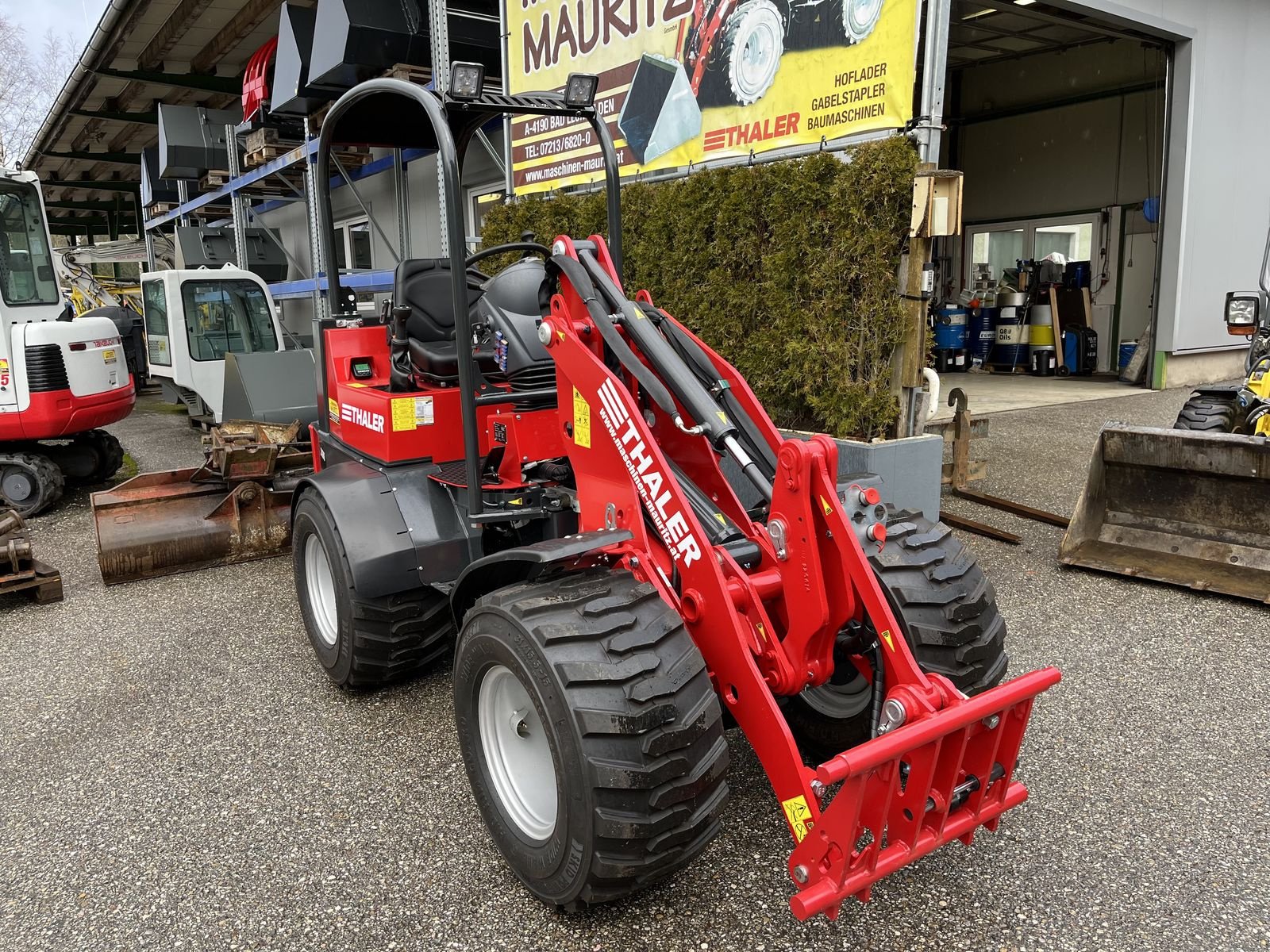 Hoflader des Typs Thaler 2438  S DPF, Gebrauchtmaschine in Bad Leonfelden (Bild 3)