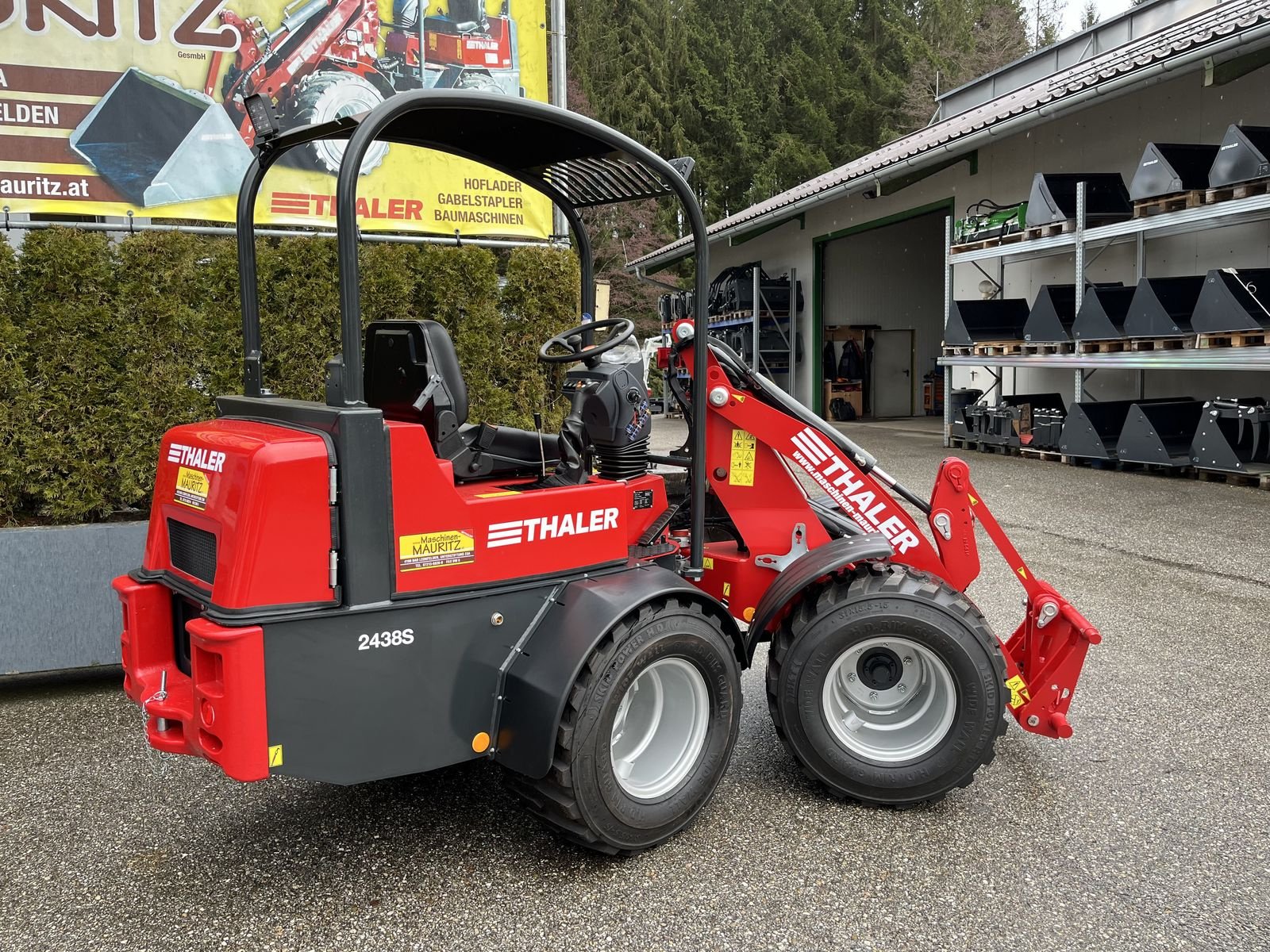 Hoflader des Typs Thaler 2438  S DPF, Gebrauchtmaschine in Bad Leonfelden (Bild 6)