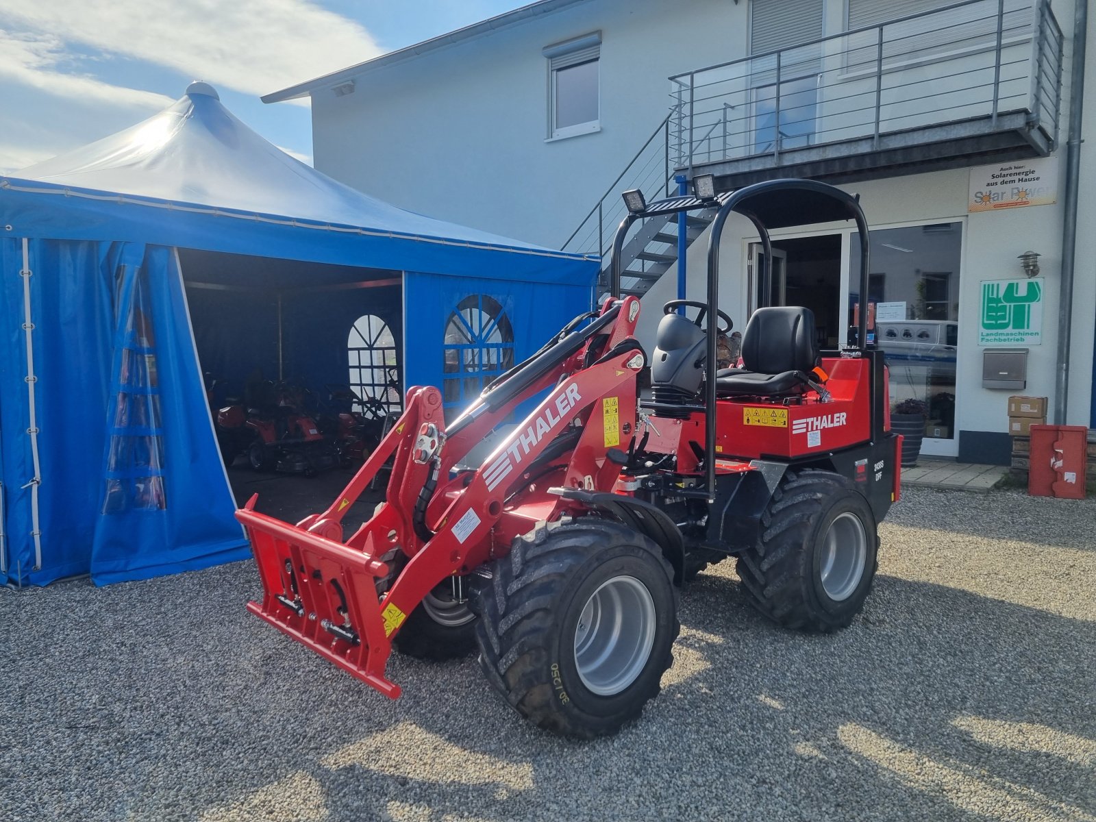 Hoflader del tipo Thaler 2438 S, Neumaschine en Sölden (Imagen 1)