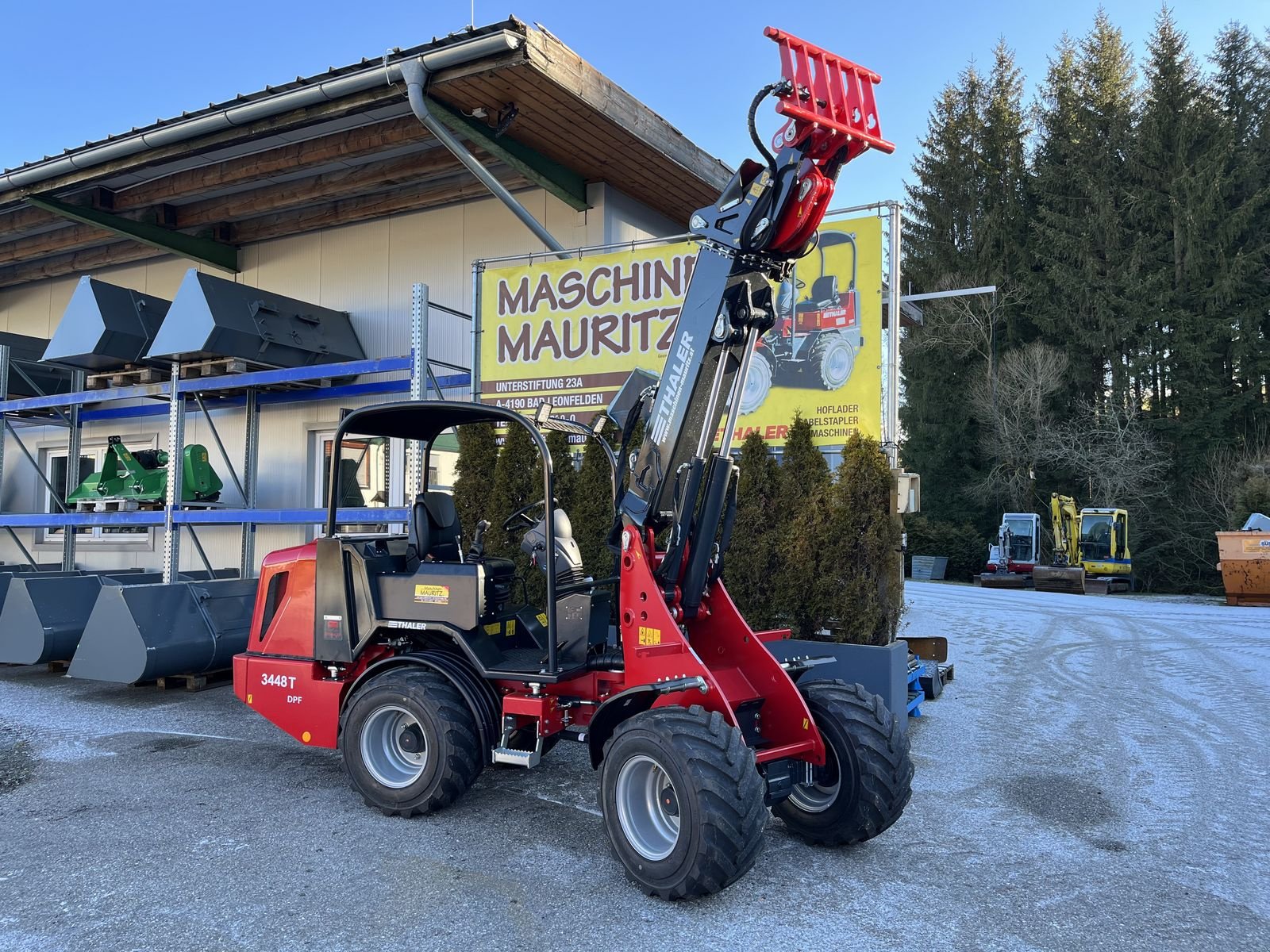 Hoflader des Typs Thaler 3448TA DPF, Gebrauchtmaschine in Bad Leonfelden (Bild 5)