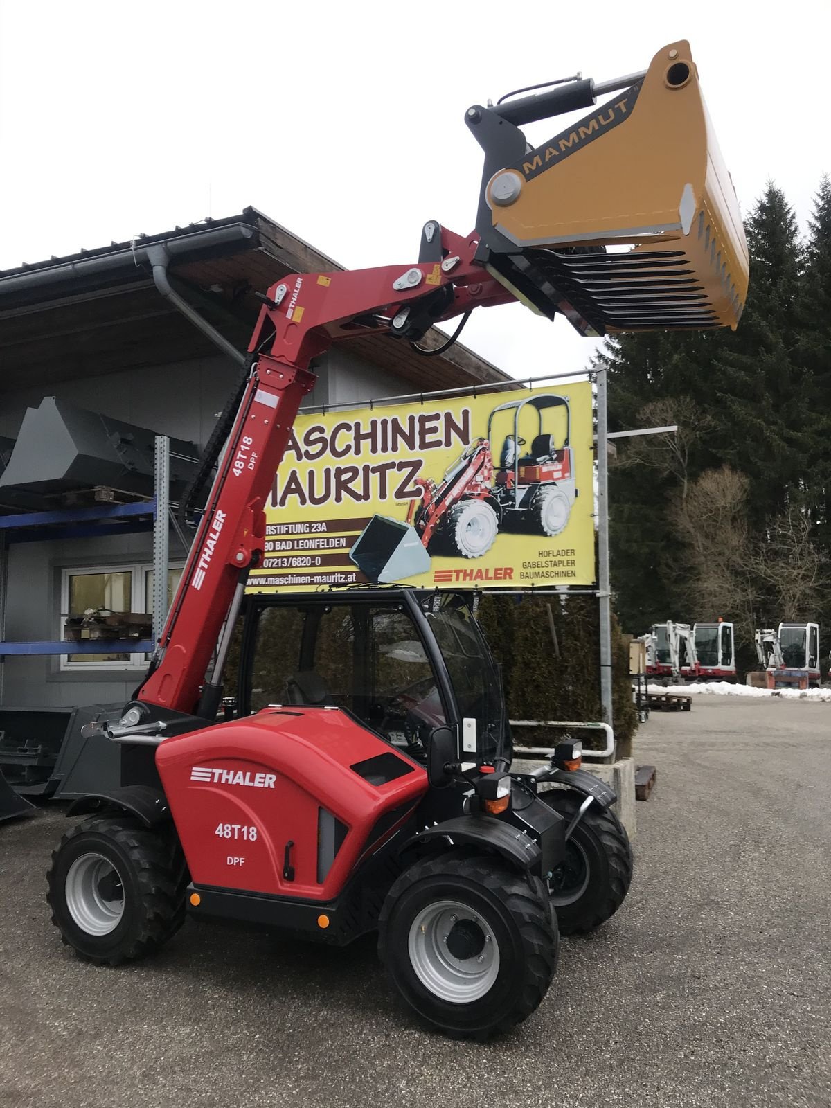 Hoflader van het type Thaler 48T18 DPF, Gebrauchtmaschine in Bad Leonfelden (Foto 15)