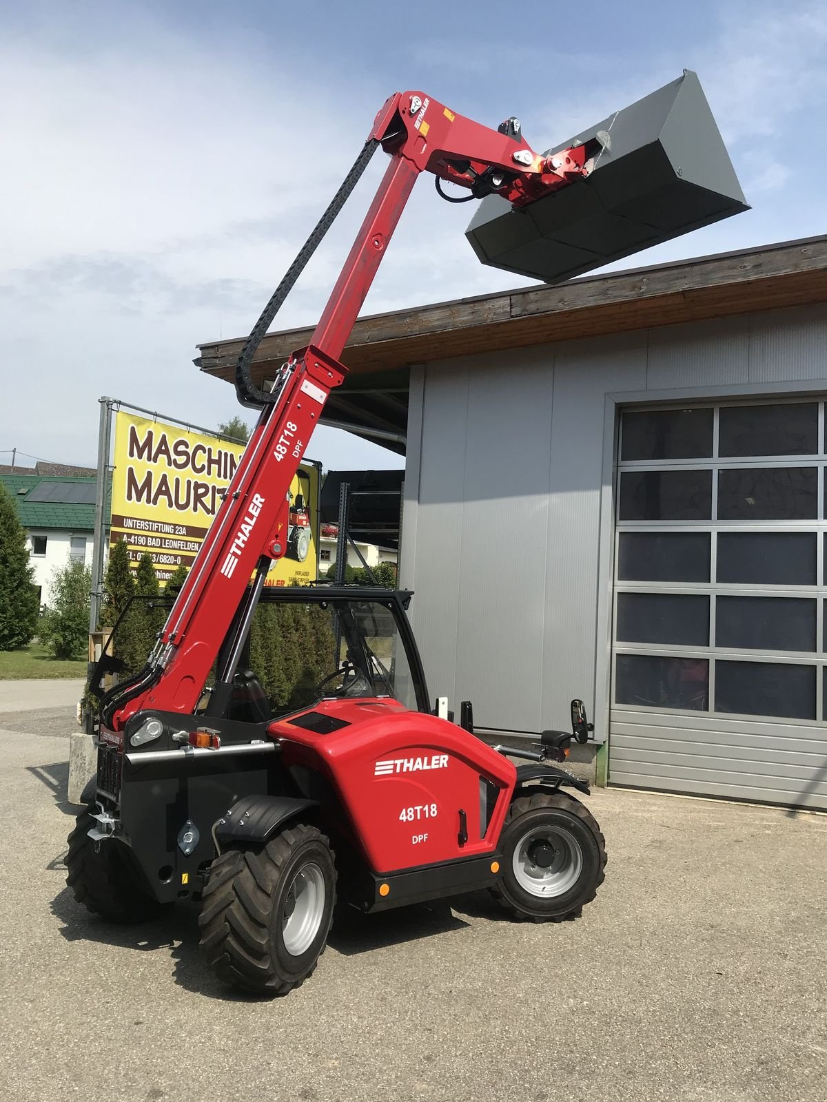 Hoflader van het type Thaler 48T18 DPF, Gebrauchtmaschine in Bad Leonfelden (Foto 11)