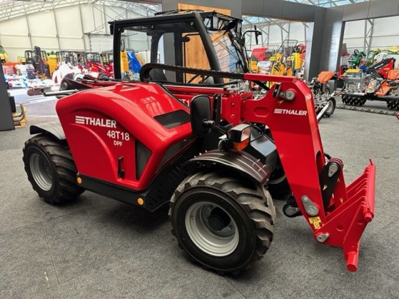 Hoflader van het type Thaler Teleskoplader 48T18 DPF 48PS 2.500kg Hubkraft, Neumaschine in Tamsweg (Foto 8)