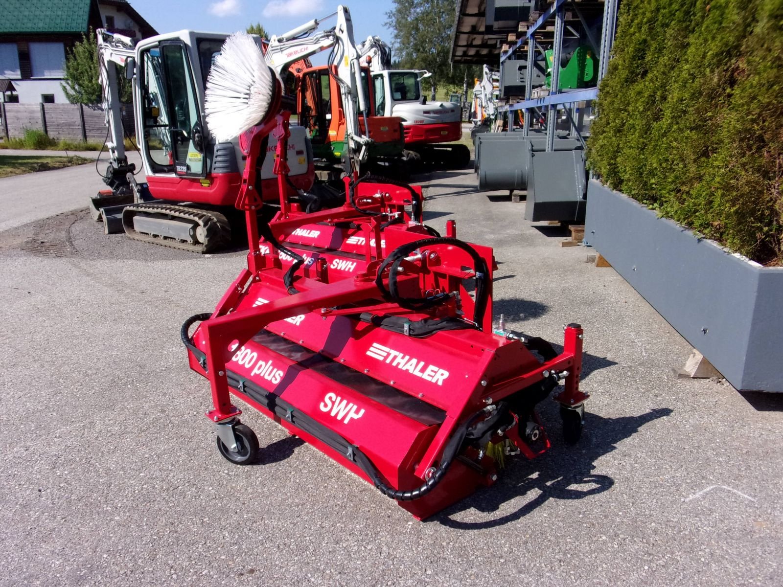 Hoflader типа Thaler TKM 1500 Kehrmaschine, Gebrauchtmaschine в Bad Leonfelden (Фотография 4)