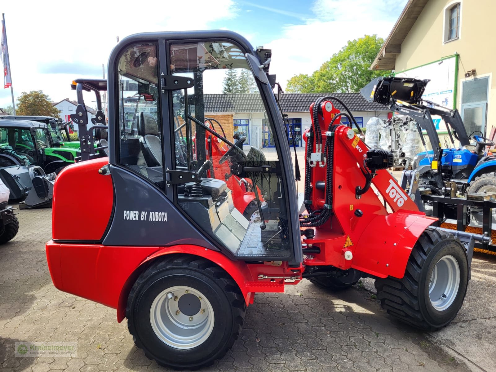 Hoflader типа Toyo 836-III Kabine Kubota Motor + Werkzeug AKTION inkl. Schneeschild kostenlos, Neumaschine в Feuchtwangen (Фотография 2)