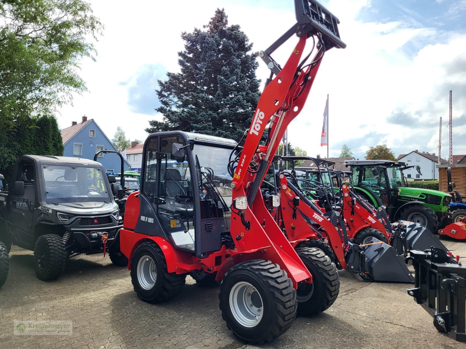 Hoflader типа Toyo 836-III Kabine Kubota Motor + Werkzeug AKTION inkl. Schneeschild kostenlos, Neumaschine в Feuchtwangen (Фотография 7)