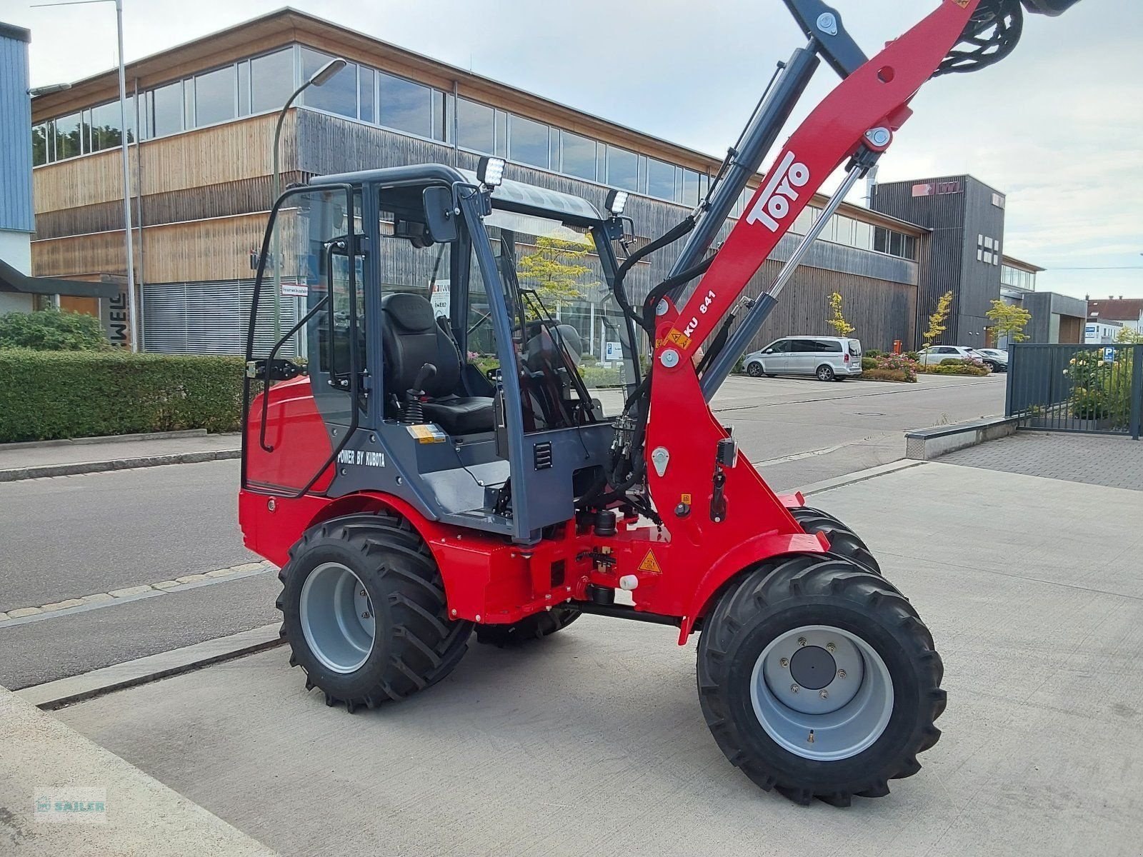 Hoflader tip Toyo Hoflader 841 Kubota Motor m. Schaufel+Gabel ☆AKTIONSPREIS☆, Neumaschine in Landsberg (Poză 3)