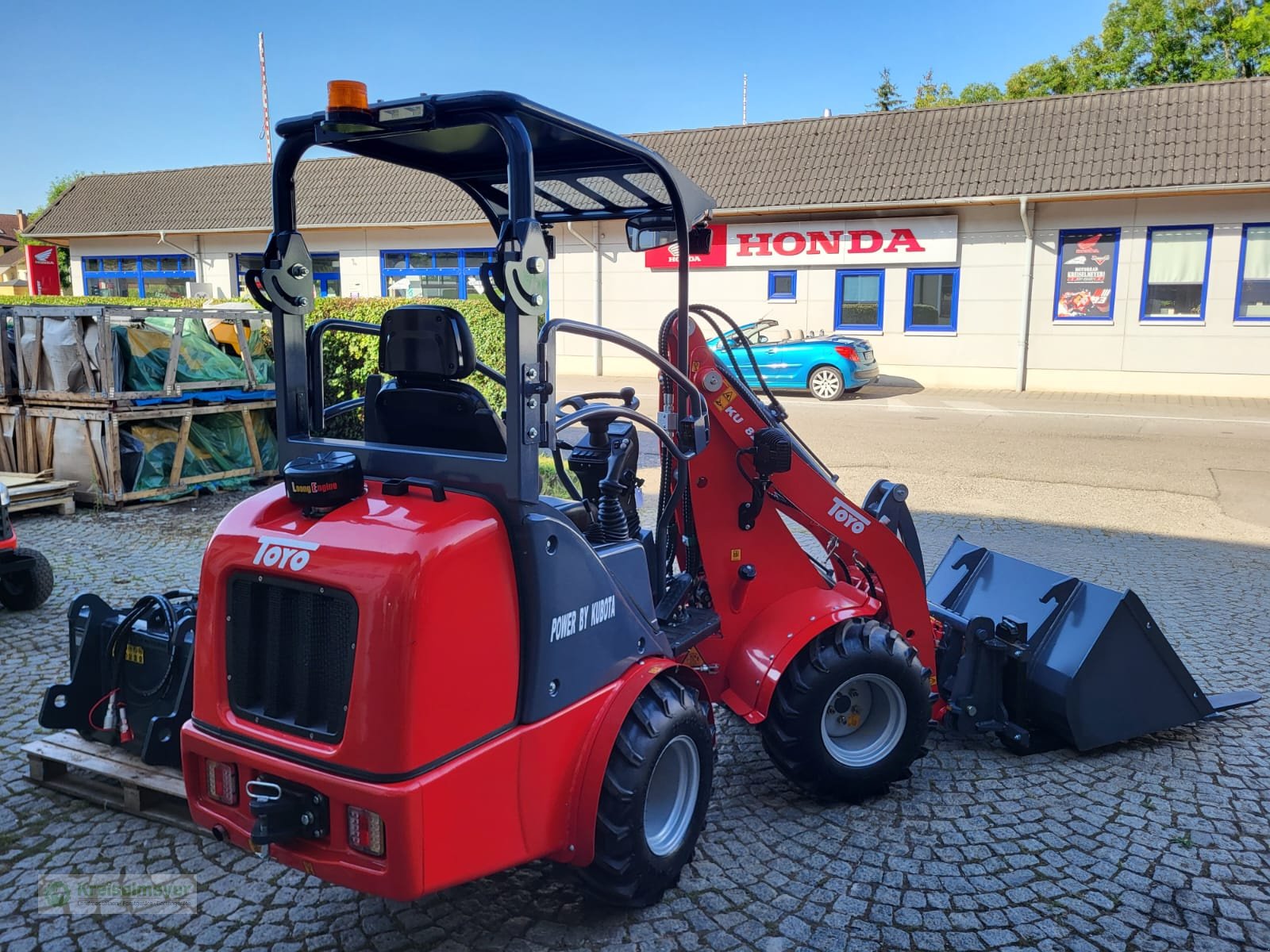 Hoflader typu Toyo KU 826-III Bügel Kubota Stage V + Werkzeug AKTION + Krokodilgebiss NEU, Neumaschine w Feuchtwangen (Zdjęcie 5)