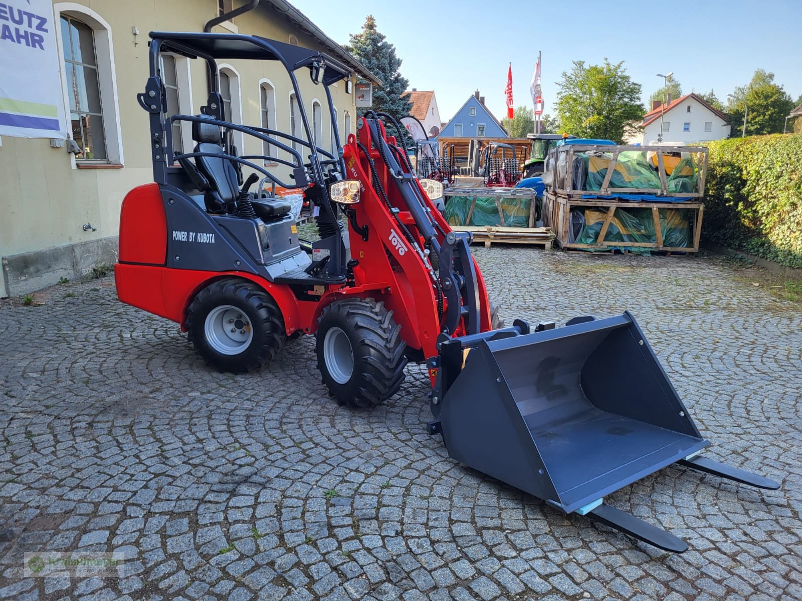 Hoflader typu Toyo KU 826-III Bügel Kubota Stage V + Werkzeug AKTION + Krokodilgebiss NEU, Neumaschine v Feuchtwangen (Obrázek 7)