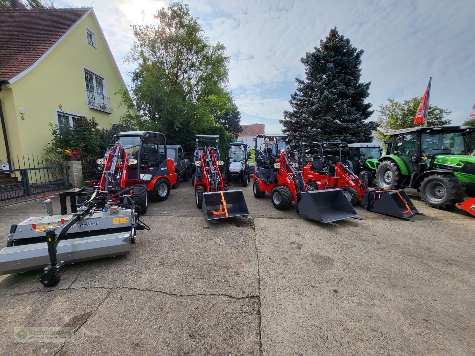 Hoflader del tipo Toyo KU 826N-III Bügel Narrow Schmalspur Version 98cm + Werkzeug Aktion Schaufel Palettengabel + Schneeschild NEU, Neumaschine en Feuchtwangen (Imagen 18)