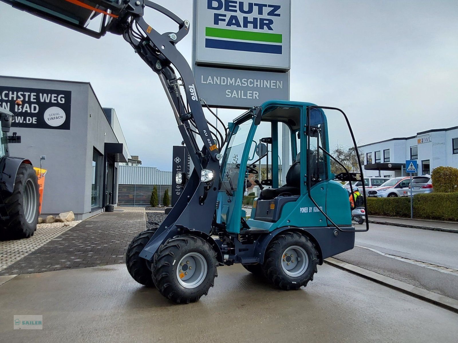 Hoflader typu Toyo Toyo Hoflader 826III Kubota Motor m.Schaufel+Gabel ☆NEUES MODELL☆, Neumaschine v Landsberg (Obrázek 1)