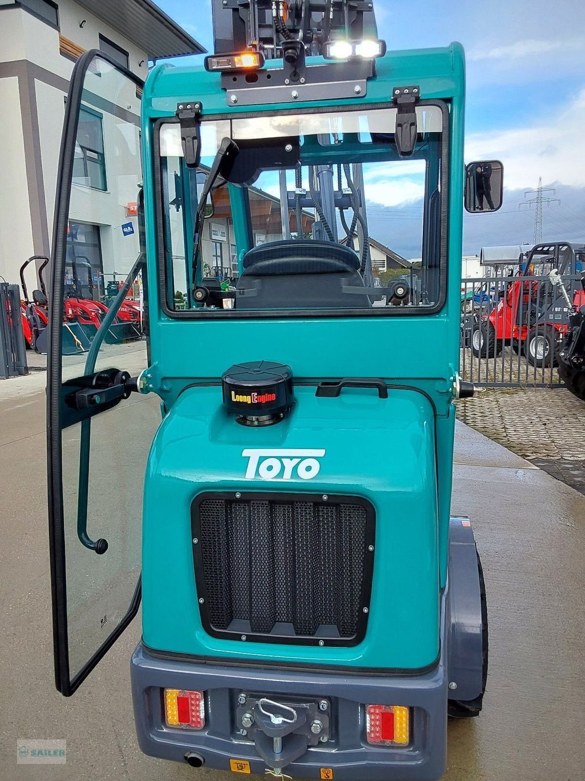 Hoflader a típus Toyo Toyo Hoflader 826III Kubota Motor m.Schaufel+Gabel ☆NEUES MODELL☆, Neumaschine ekkor: Landsberg (Kép 8)