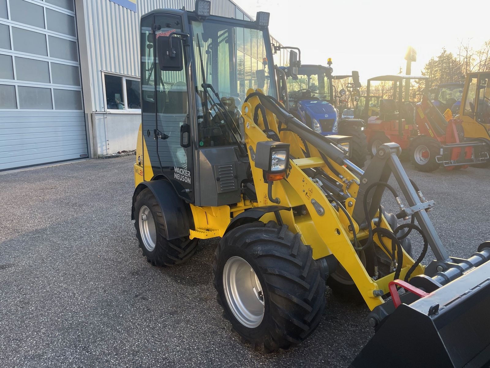 Hoflader des Typs Wacker Neuson WL 20, Gebrauchtmaschine in Burgkirchen (Bild 2)