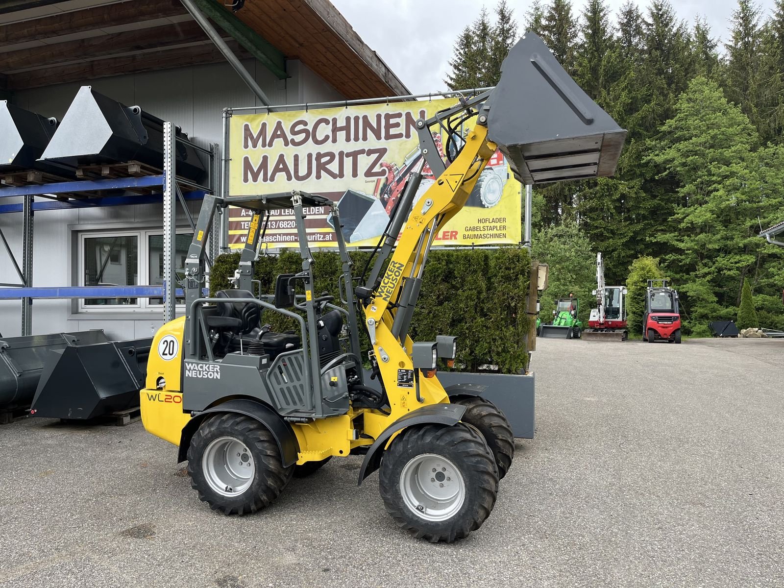 Hoflader van het type Wacker Neuson WL 20, Gebrauchtmaschine in Bad Leonfelden (Foto 12)