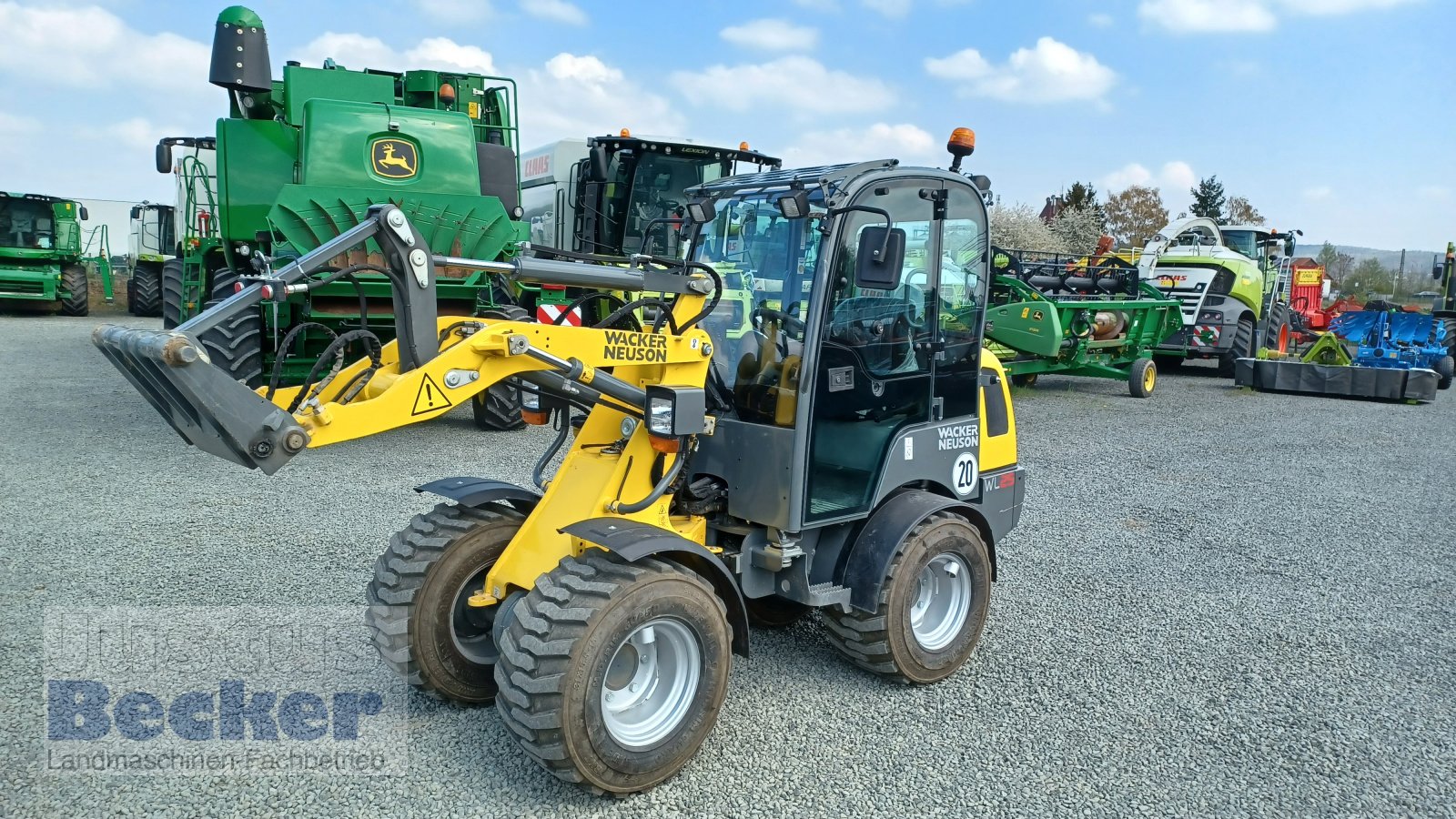 Hoflader van het type Wacker Neuson WL 25, Gebrauchtmaschine in Weimar-Niederwalgern (Foto 1)