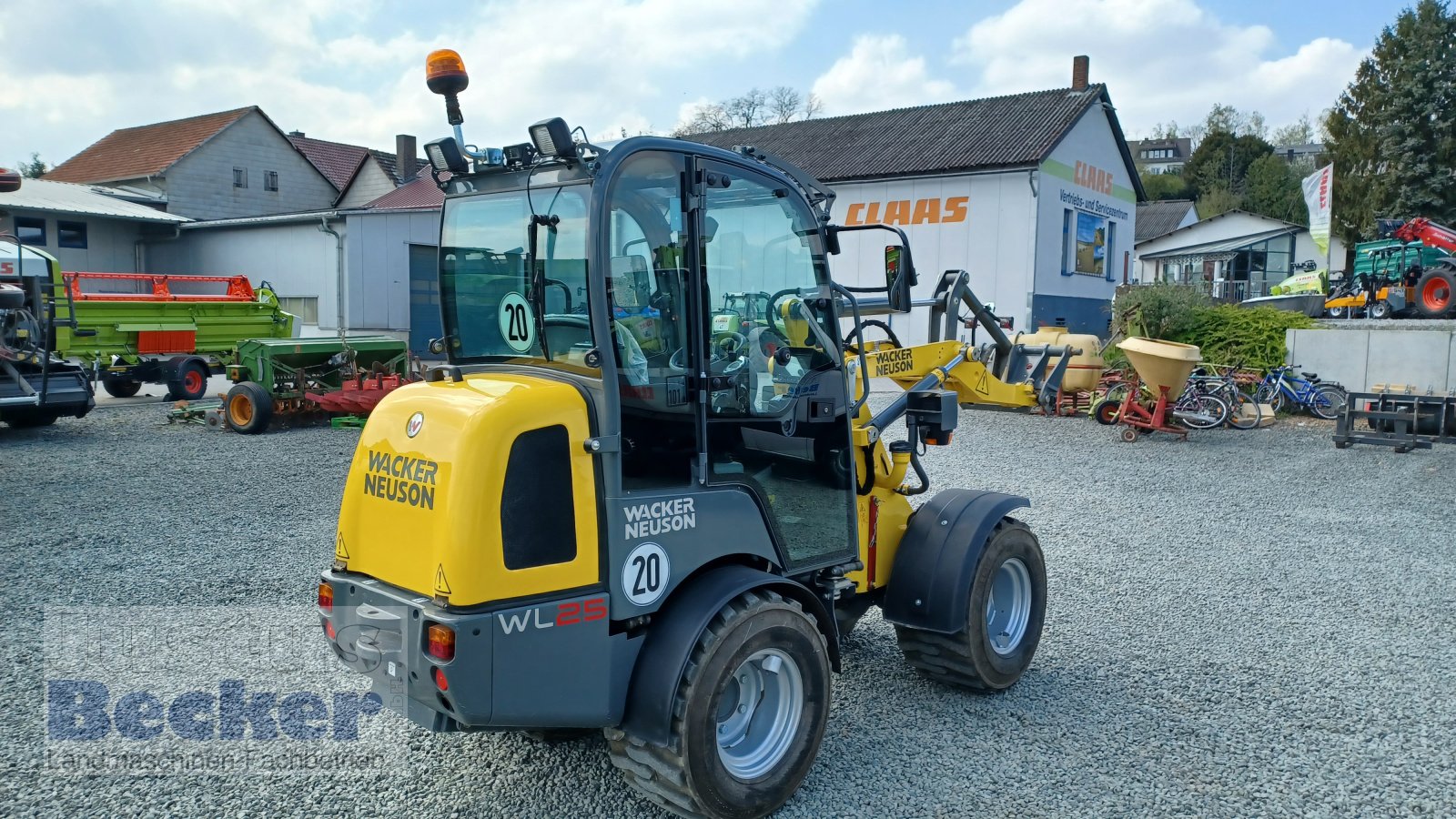 Hoflader tip Wacker Neuson WL 25, Gebrauchtmaschine in Weimar-Niederwalgern (Poză 4)