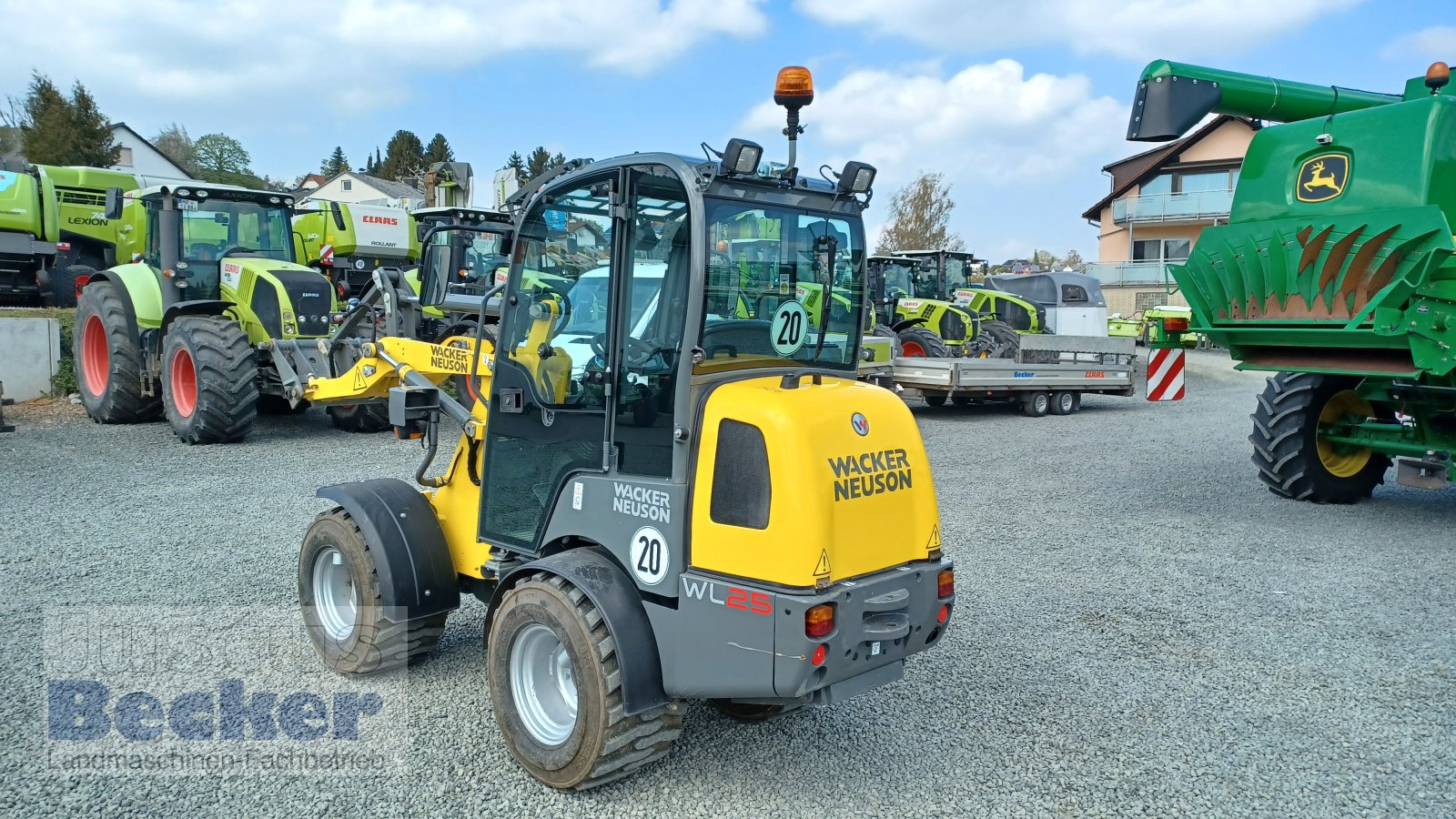 Hoflader типа Wacker Neuson WL 25, Gebrauchtmaschine в Weimar-Niederwalgern (Фотография 5)