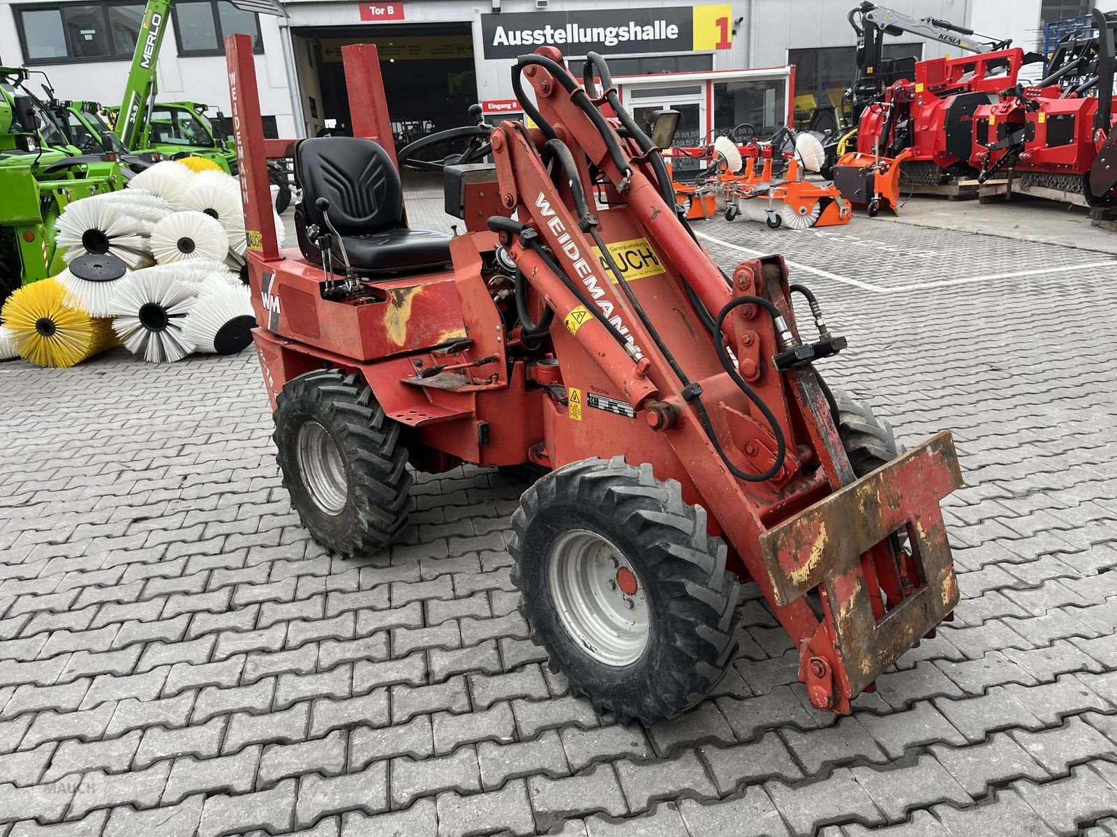 Hoflader van het type Weidemann  1015 D/P, Gebrauchtmaschine in Burgkirchen (Foto 5)