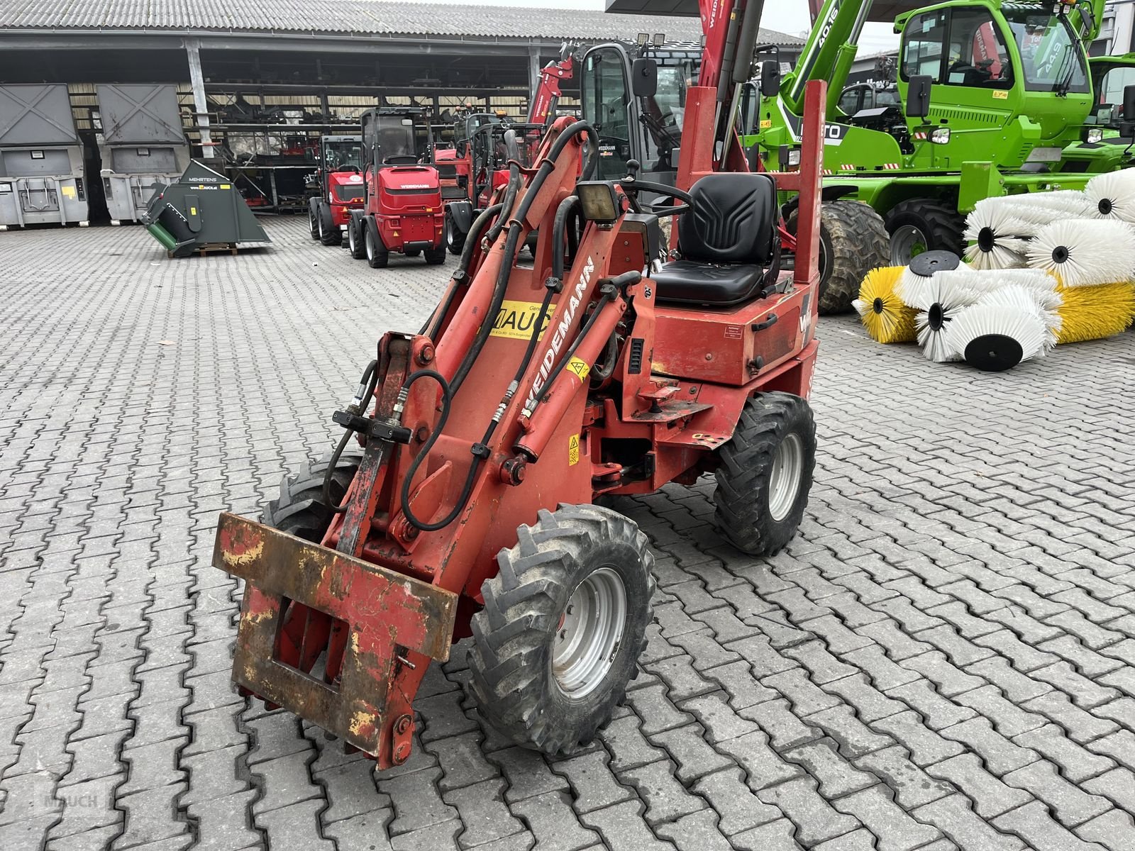 Hoflader van het type Weidemann  1015 D/P, Gebrauchtmaschine in Burgkirchen (Foto 1)