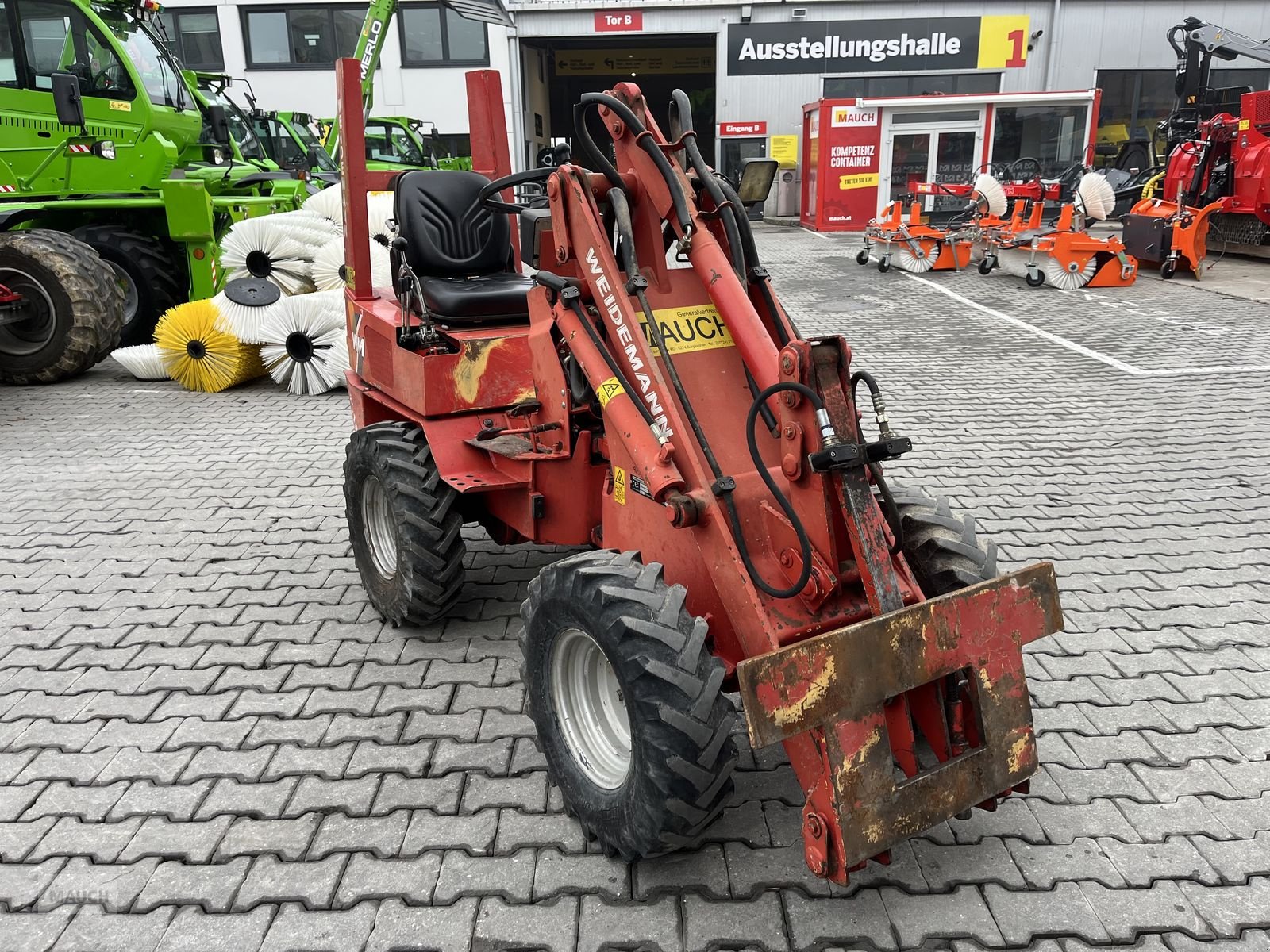 Hoflader van het type Weidemann  1015 D/P, Gebrauchtmaschine in Burgkirchen (Foto 7)