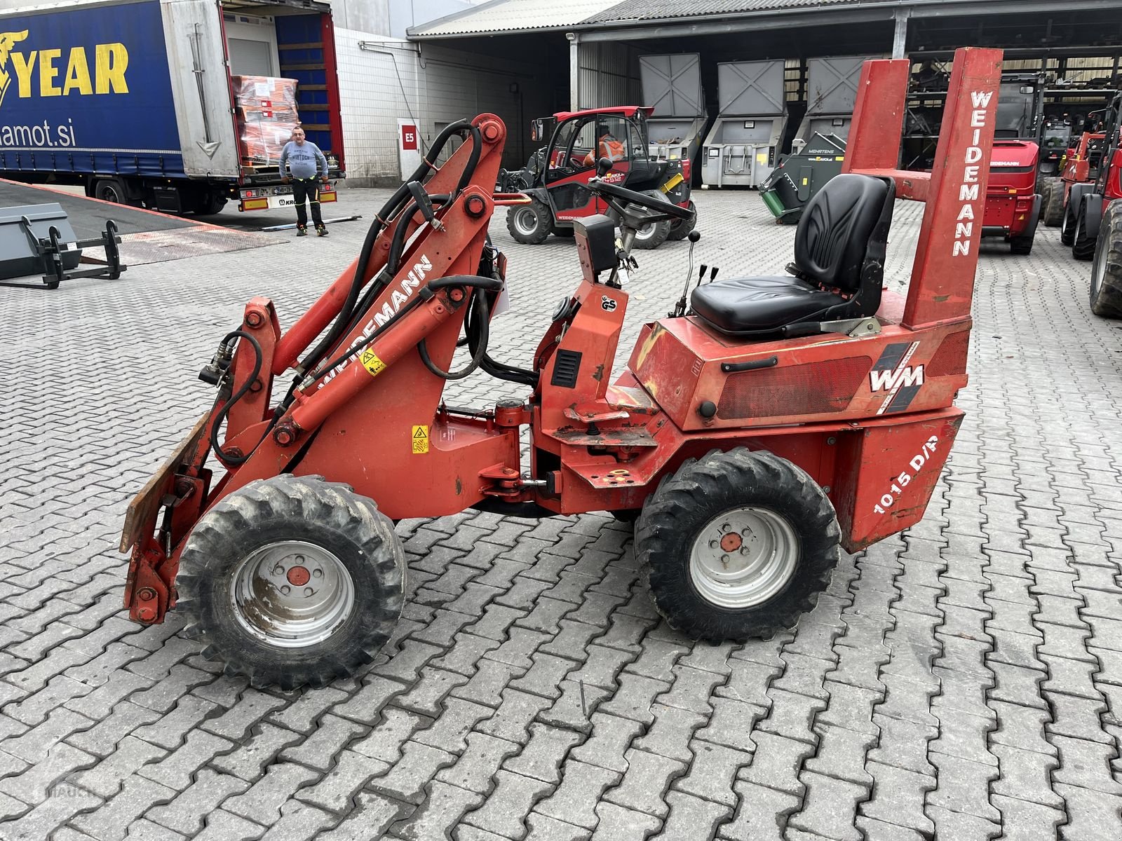 Hoflader van het type Weidemann  1015 D/P, Gebrauchtmaschine in Burgkirchen (Foto 4)