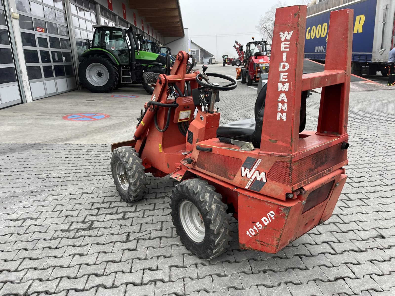 Hoflader van het type Weidemann  1015 D/P, Gebrauchtmaschine in Burgkirchen (Foto 9)