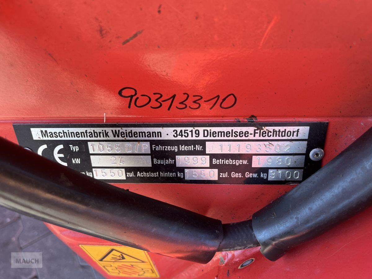 Hoflader a típus Weidemann  1055 D/P, Gebrauchtmaschine ekkor: Burgkirchen (Kép 18)