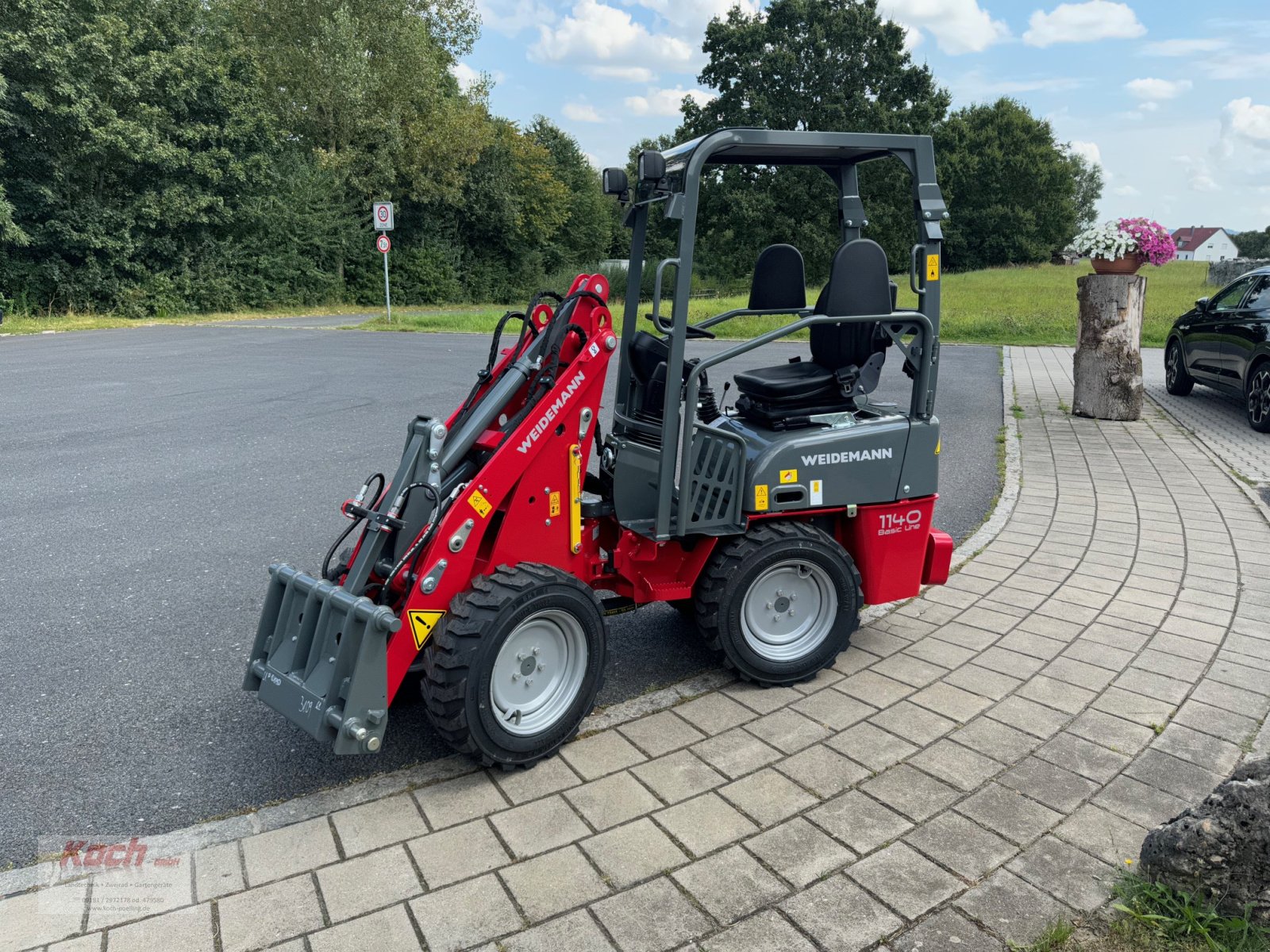 Hoflader van het type Weidemann  1140 Basic Line, Neumaschine in Neumarkt / Pölling (Foto 2)