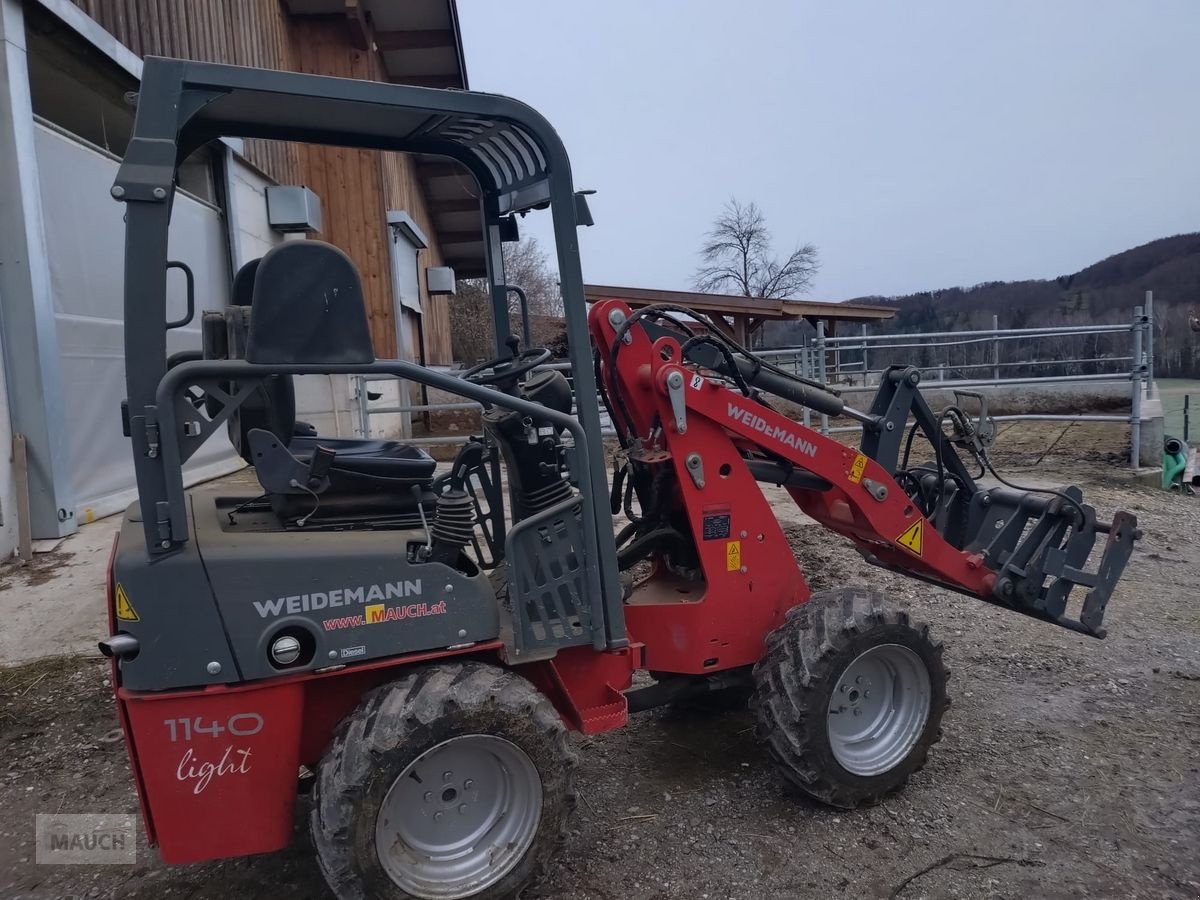 Hoflader типа Weidemann  1140 light mit Hydrostat, Joystick 550h, Gebrauchtmaschine в Burgkirchen (Фотография 1)