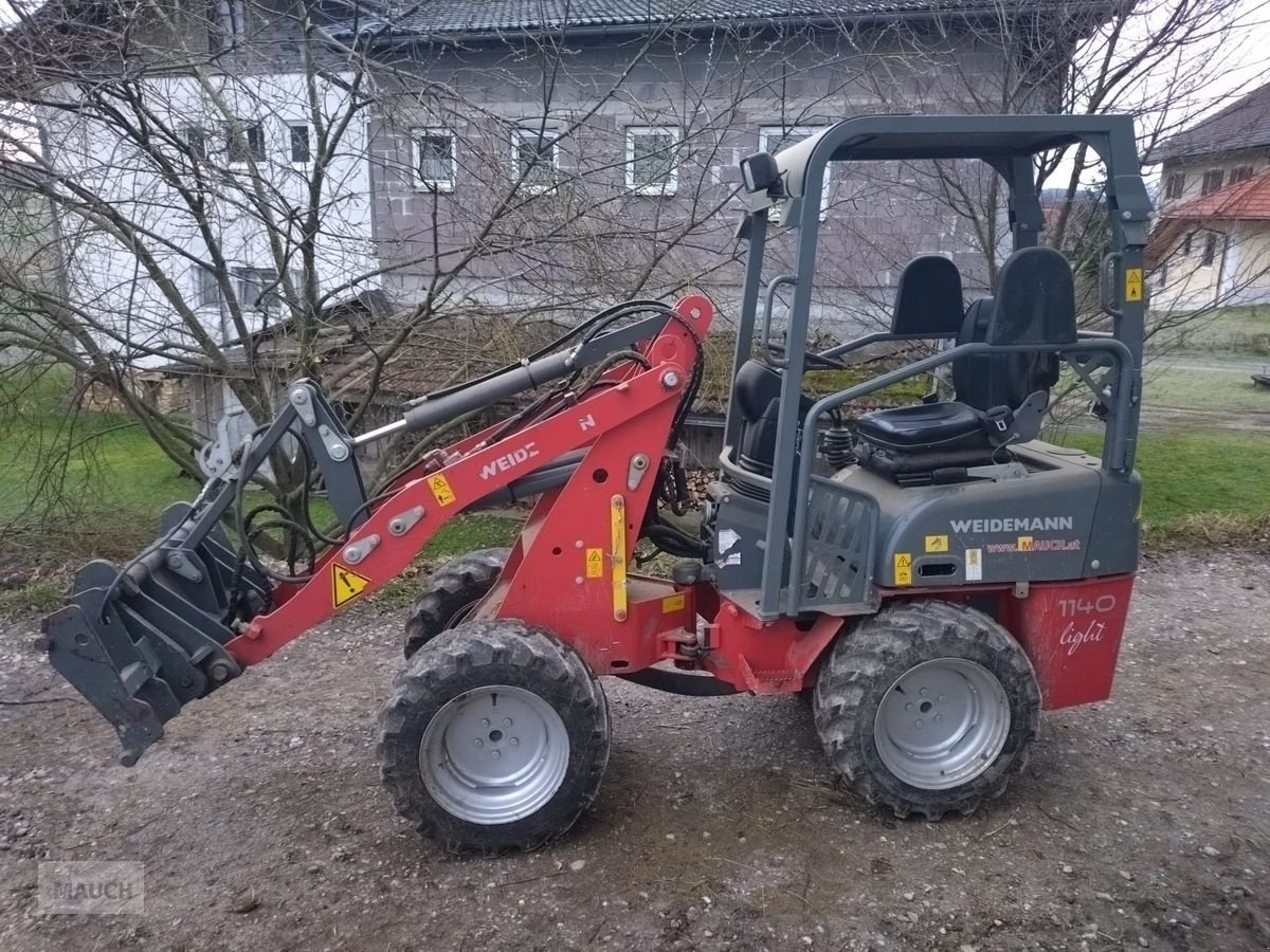 Hoflader типа Weidemann  1140 light mit Hydrostat, Joystick 550h, Gebrauchtmaschine в Burgkirchen (Фотография 2)