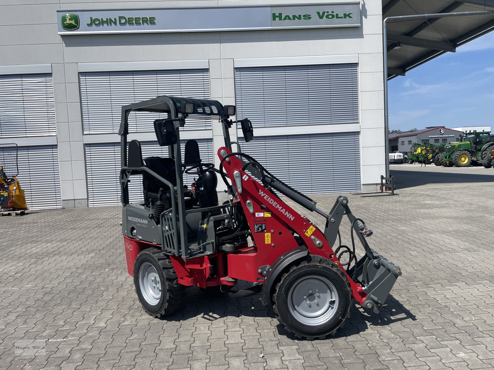 Hoflader of the type Weidemann  1140, Neumaschine in Eching (Picture 2)