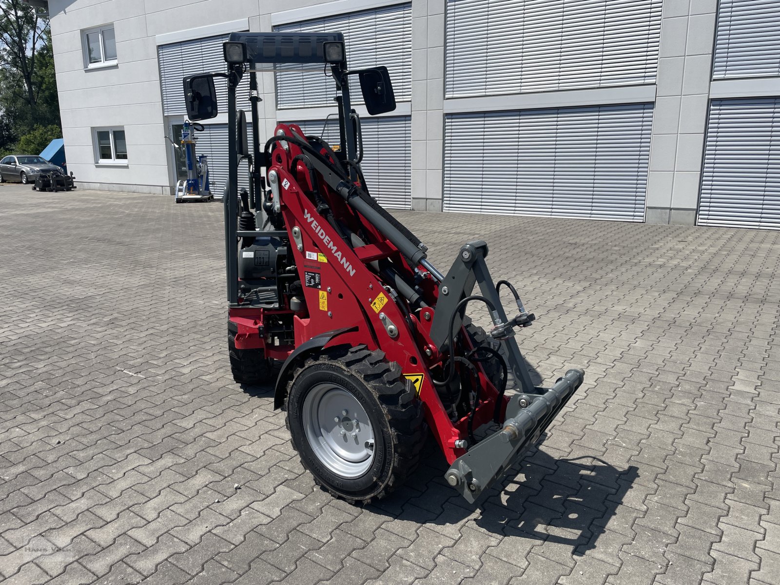 Hoflader typu Weidemann  1140, Neumaschine v Eching (Obrázok 3)