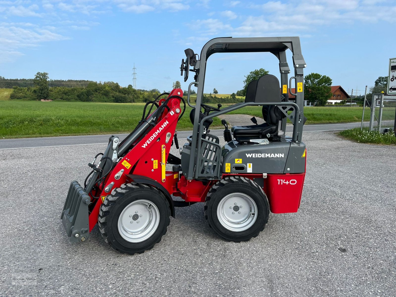 Hoflader tip Weidemann  1140, Neumaschine in Antdorf (Poză 1)