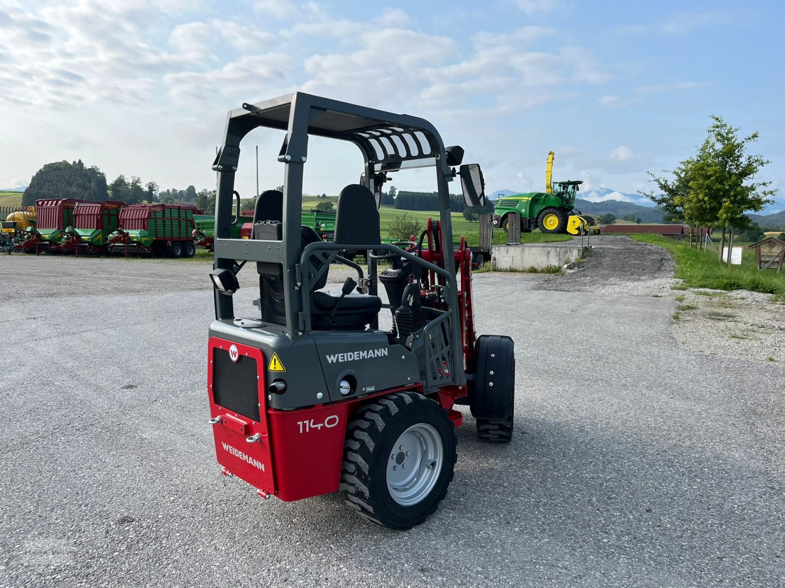 Hoflader tip Weidemann  1140, Neumaschine in Antdorf (Poză 4)