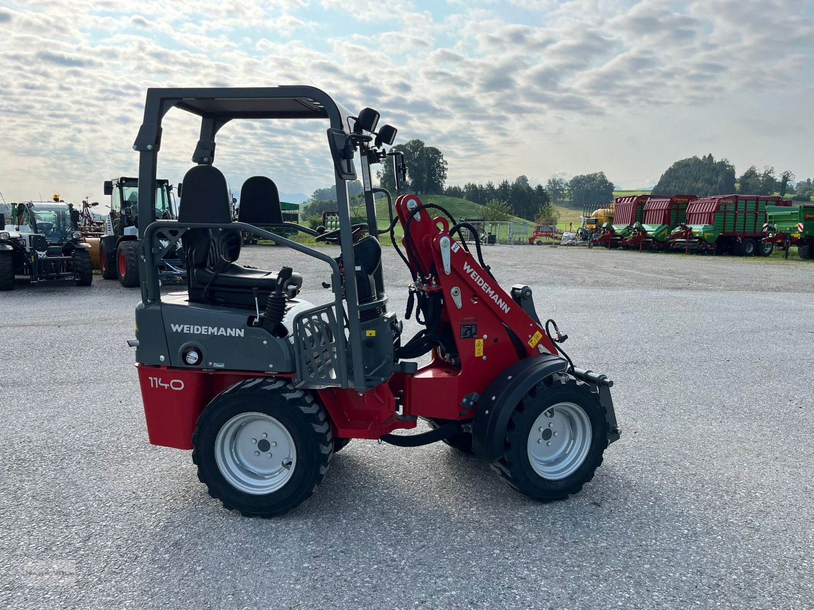 Hoflader typu Weidemann  1140, Neumaschine v Antdorf (Obrázek 5)