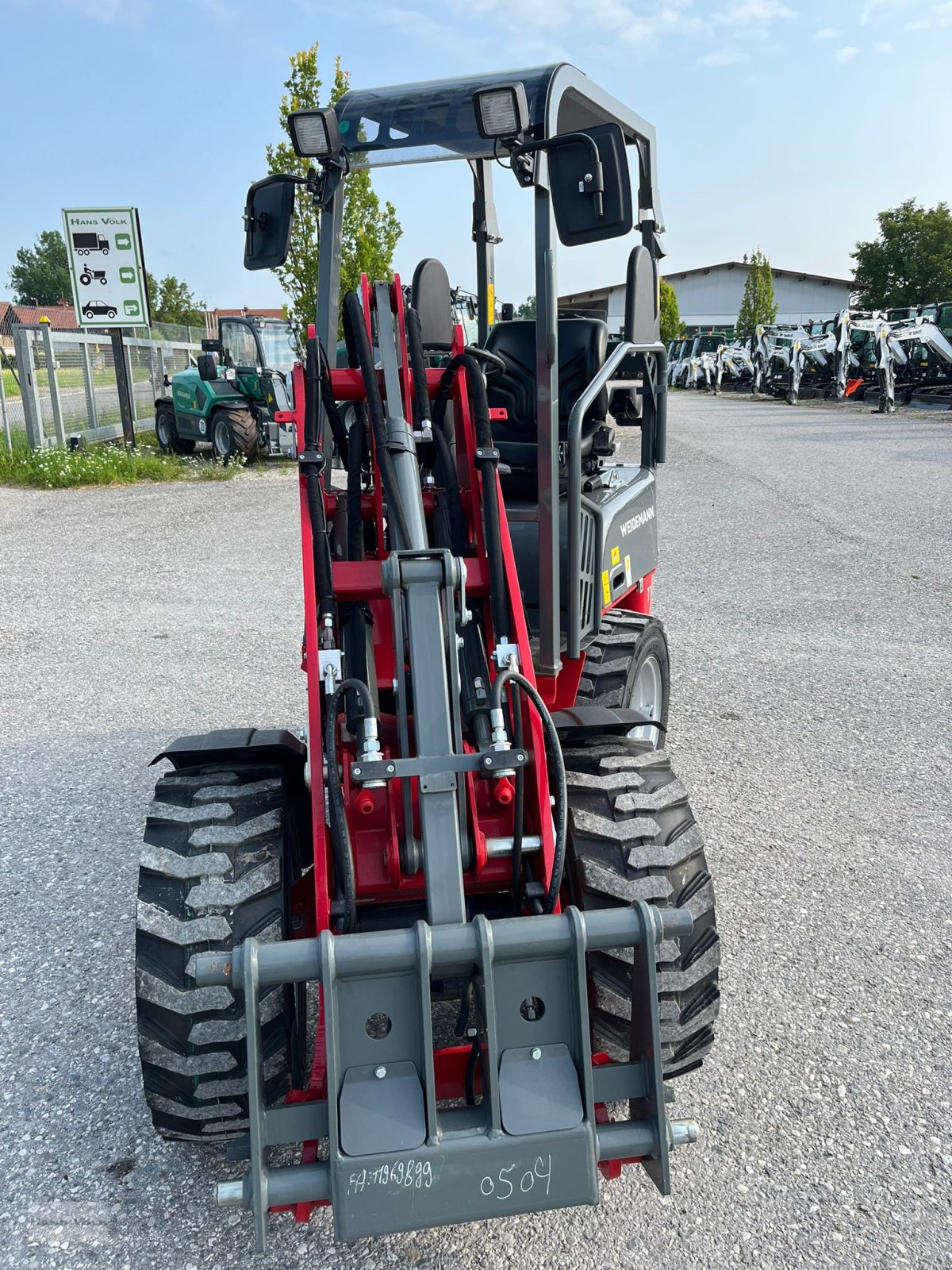 Hoflader tip Weidemann  1140, Neumaschine in Antdorf (Poză 6)