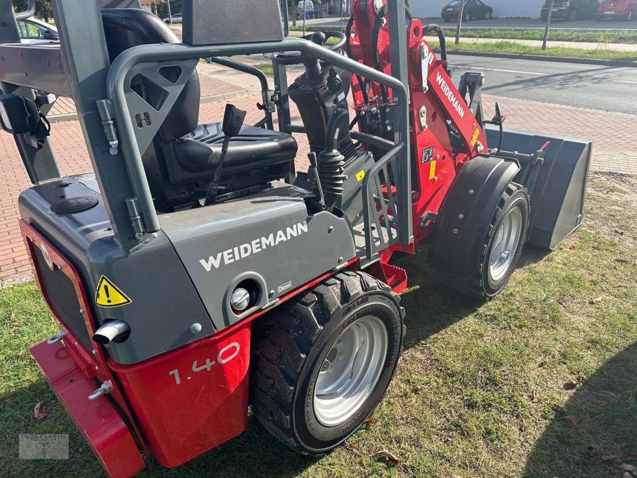 Hoflader Türe ait Weidemann  1140, Gebrauchtmaschine içinde Pragsdorf (resim 4)