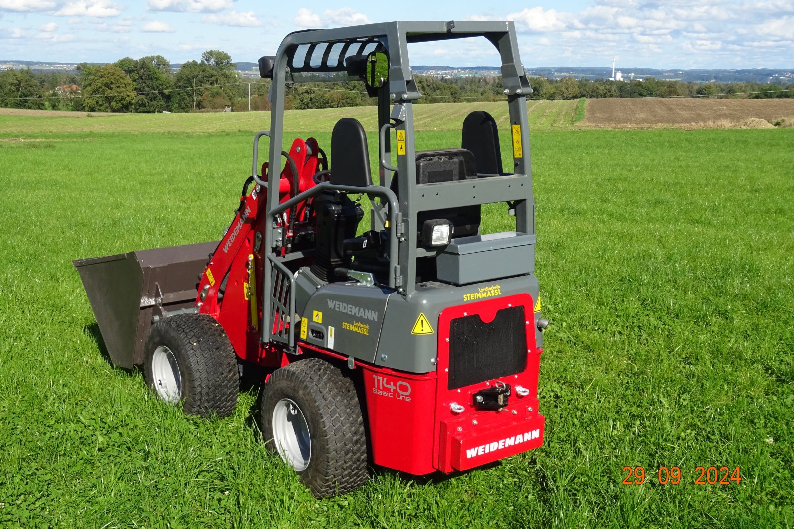 Hoflader van het type Weidemann  1140, Gebrauchtmaschine in Törring (Foto 1)