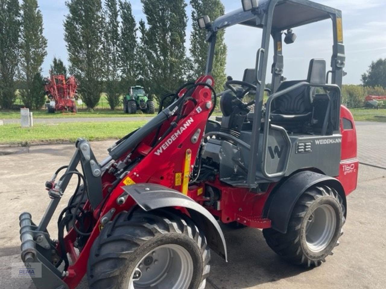 Hoflader del tipo Weidemann  1160 eHoftrac, Gebrauchtmaschine en Belzig-Schwanebeck (Imagen 1)