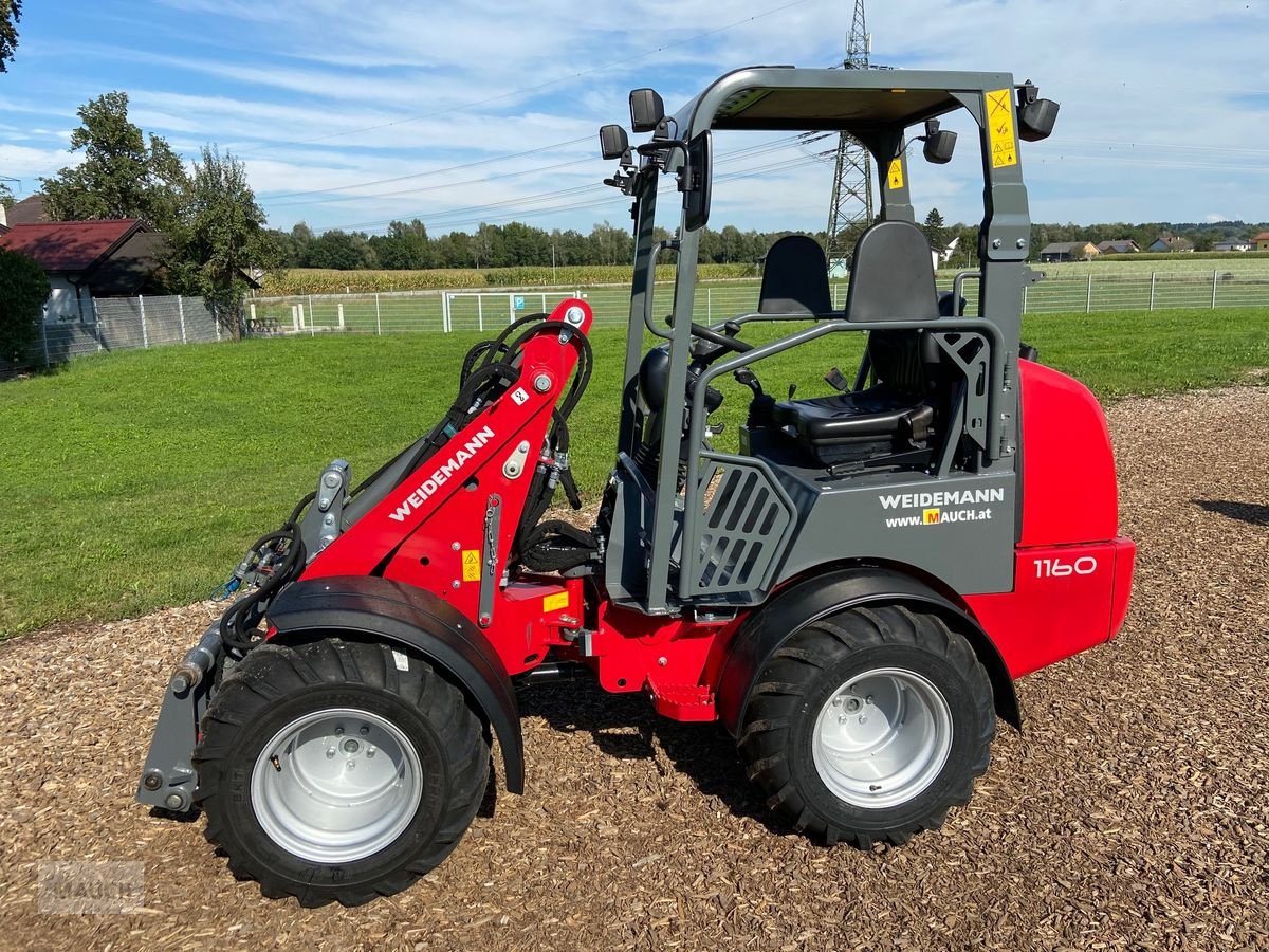 Hoflader typu Weidemann  1160 Hoftrac, Neumaschine v Burgkirchen (Obrázok 1)