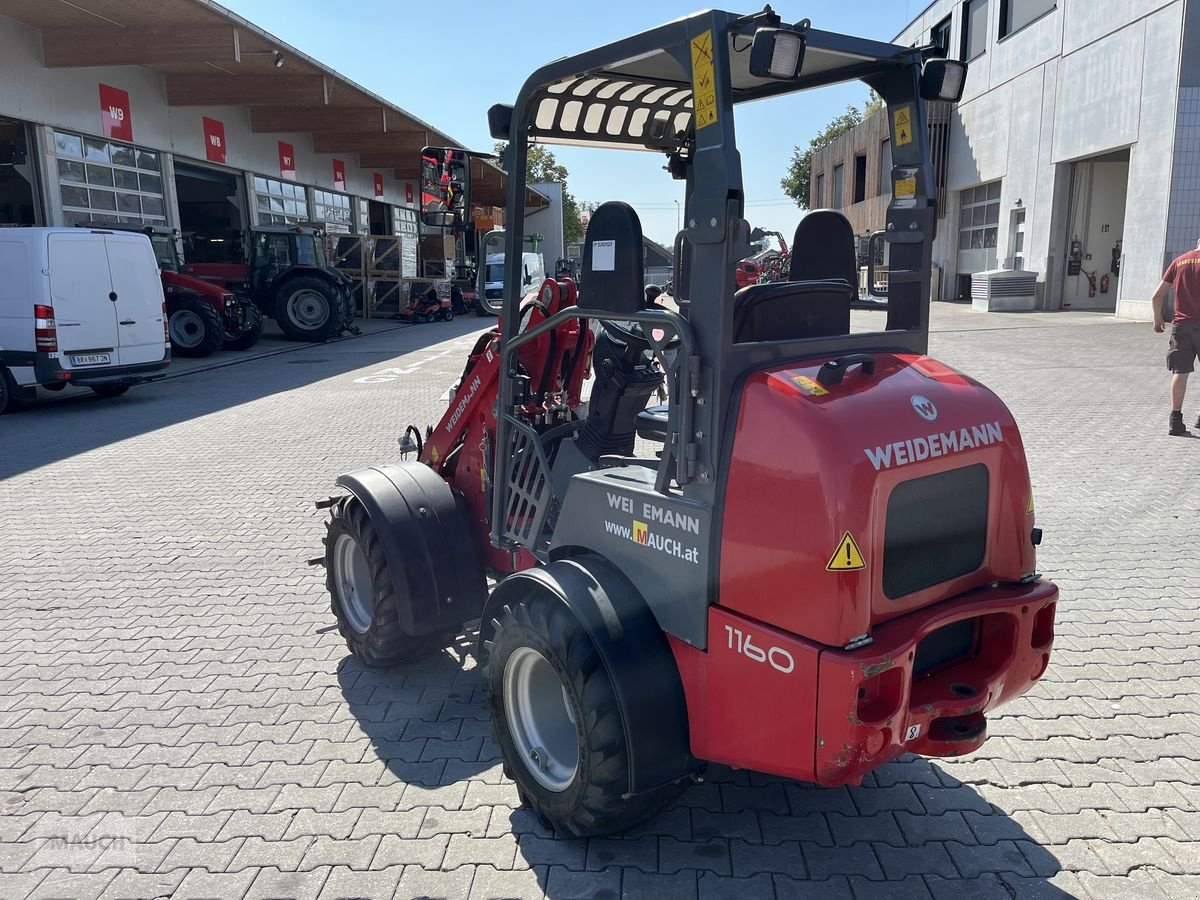 Hoflader del tipo Weidemann  1160 Kardanwelle, Joystick, Euroaufnahme, Gebrauchtmaschine en Burgkirchen (Imagen 4)