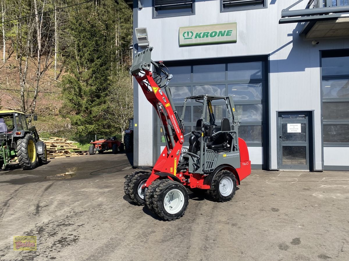 Hoflader typu Weidemann  1160 mit Fahrerschutzdach, Neumaschine v Kötschach (Obrázek 3)