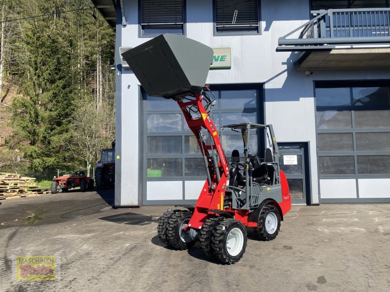 Hoflader typu Weidemann  1160 mit Fahrerschutzdach, Neumaschine w Kötschach (Zdjęcie 1)