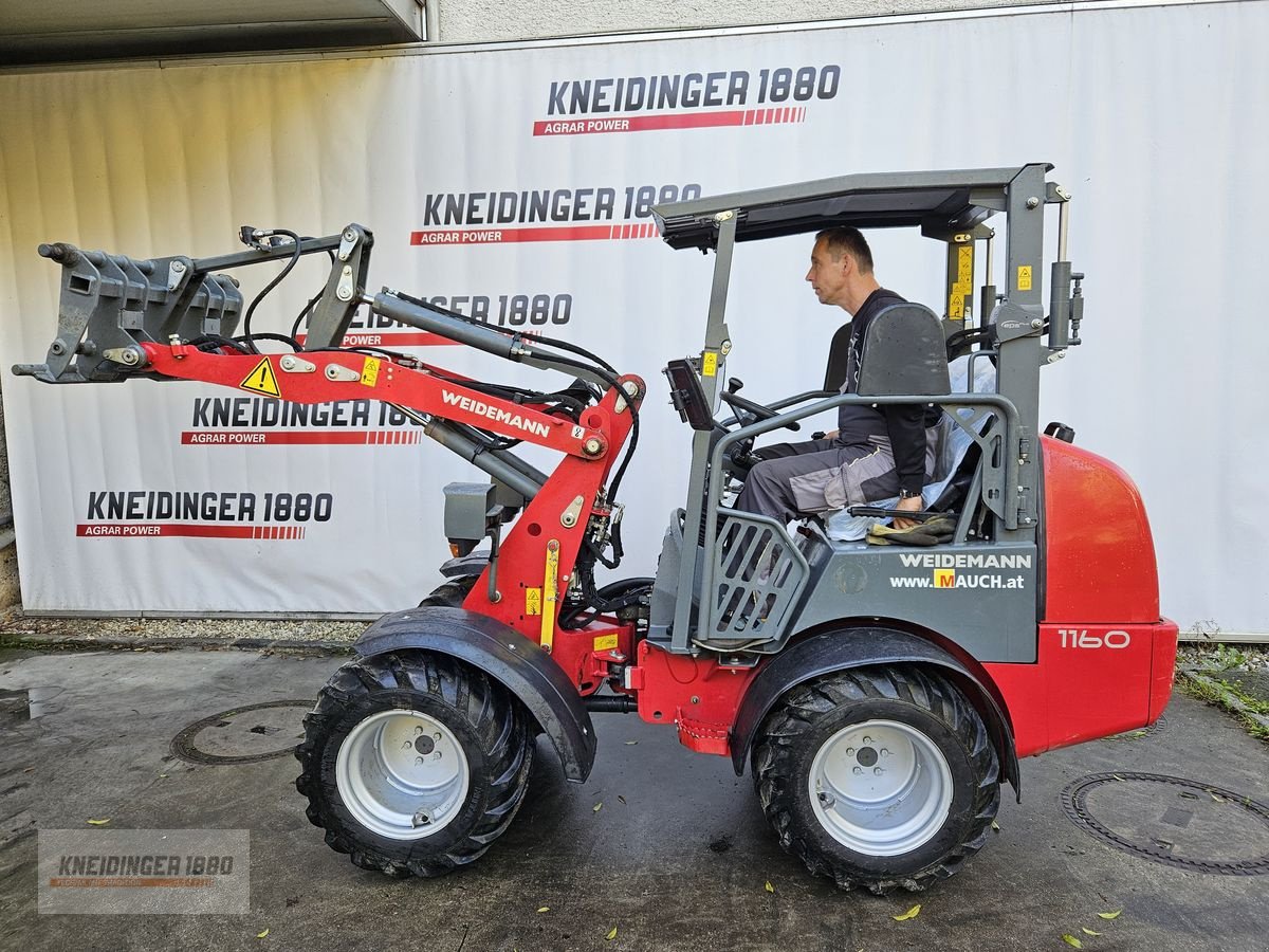 Hoflader Türe ait Weidemann  1160, Gebrauchtmaschine içinde Altenfelden (resim 5)