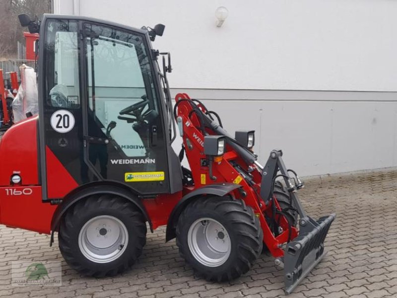 Hoflader del tipo Weidemann  1160, Neumaschine en Plauen