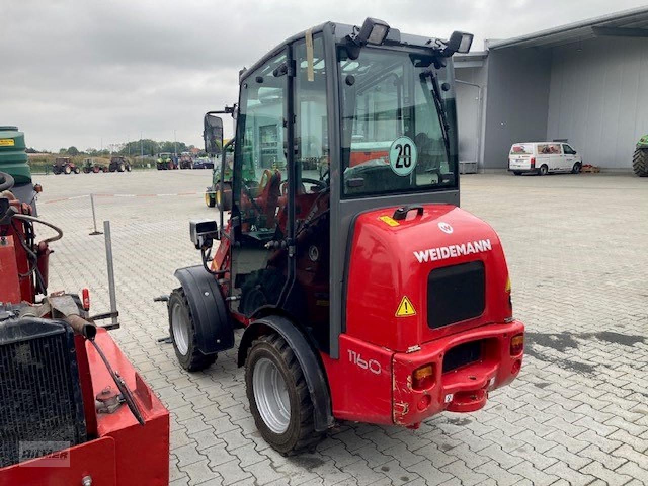 Hoflader des Typs Weidemann  1160, Gebrauchtmaschine in Moringen (Bild 2)