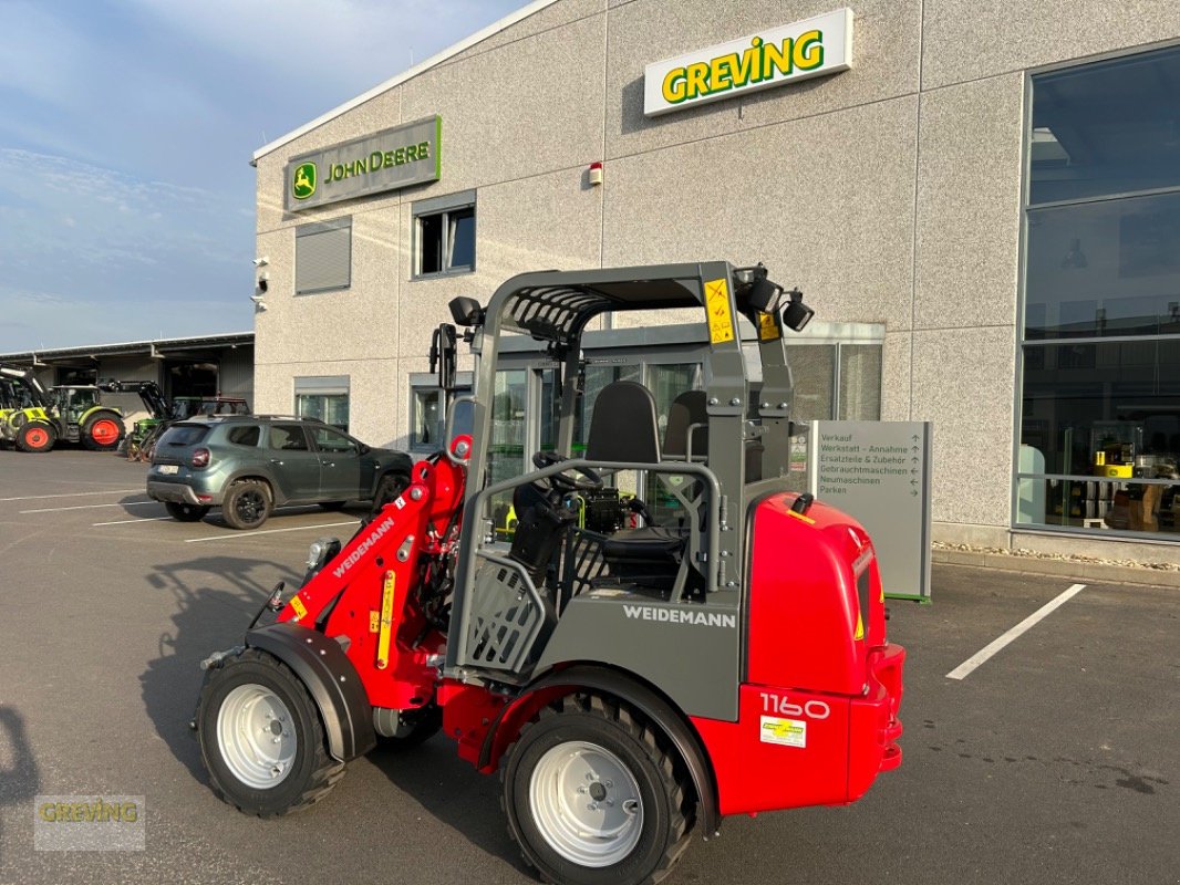 Hoflader van het type Weidemann  1160, Neumaschine in Euskirchen (Foto 1)