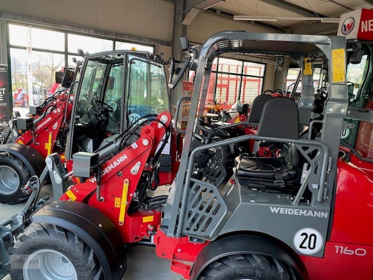 Hoflader van het type Weidemann  1160, Neumaschine in Eslohe–Bremke (Foto 2)