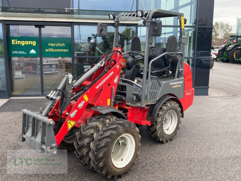 Hoflader del tipo Weidemann  1160, Gebrauchtmaschine In Eggendorf